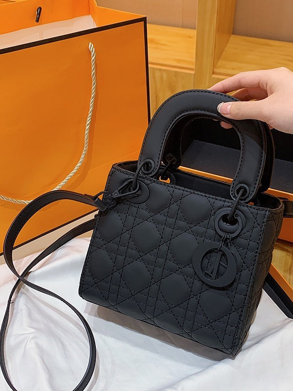 Frosted PU Handbag Compact Small Fashion Crossbody Bag Shoulder Bags