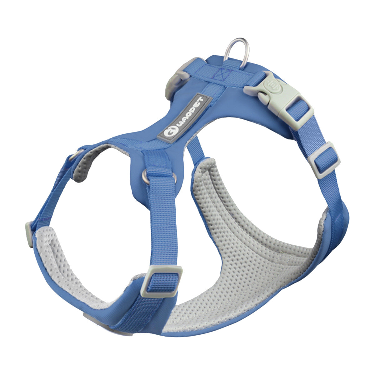 Lightweight Breathable Dog Harness Leash Set Adjustable Vest Reflective Design