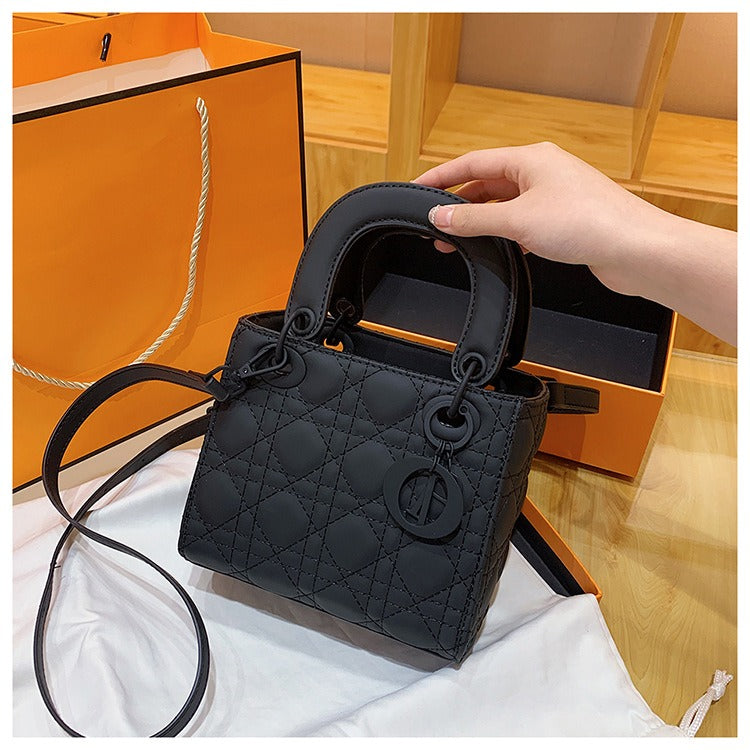 Frosted PU Handbag Compact Small Fashion Crossbody Bag Shoulder Bags