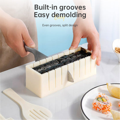 DIY Sushi Mold Molds Round, Square, Heart-Shaped Rolls Assist Food Kitchen