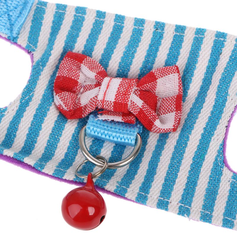 Adjustable Hamster Rabbit Harness Leash Set Small Pets Guinea Pigs Ferrets Chinchillas