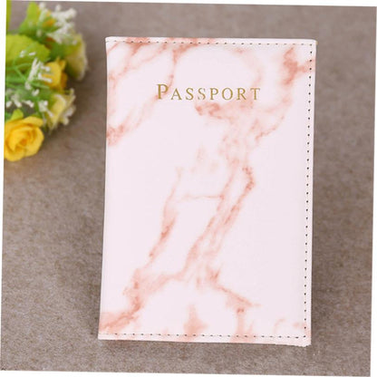 Passport Holder Secure Travel Wallet RFID Blocking Leather Document Organizer