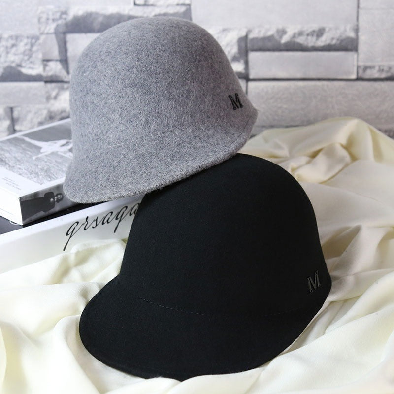 Unisex 100% Wool Baseball Cap with Adjustable Fit for Winter Warmth and Style