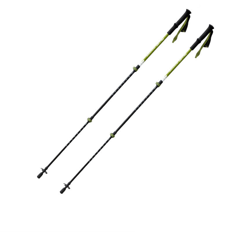 Adjustable Telescopic Carbon Fibre Trekking Pole Lightweight Hiking Accessory