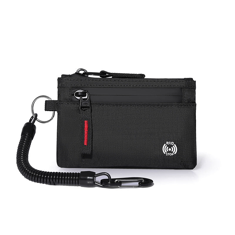 X-PAC Compact Travel Wallet RFID Secure Keychain Anti-Theft Protection Wallet