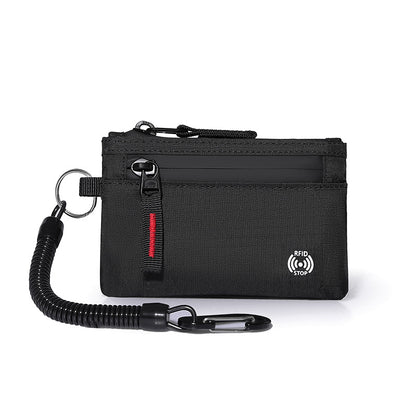 X-PAC Compact Travel Wallet RFID Secure Keychain Anti-Theft Protection Wallet