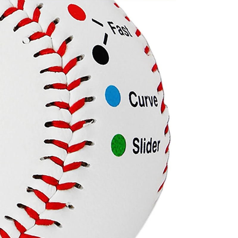 9-inch Professional Standard Training Baseball Durable PVC Outer Enhanced Grip