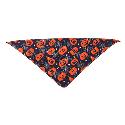 Adjustable Holiday Festive Pet Bandana Scarf Bib Seasonal Design for Dogs Cats