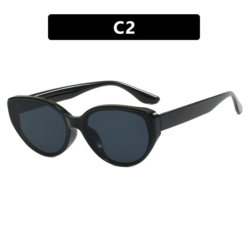 Women's Cat's Eye Sunglasses UV Protection Small Frame Stylish Durable Lightweight