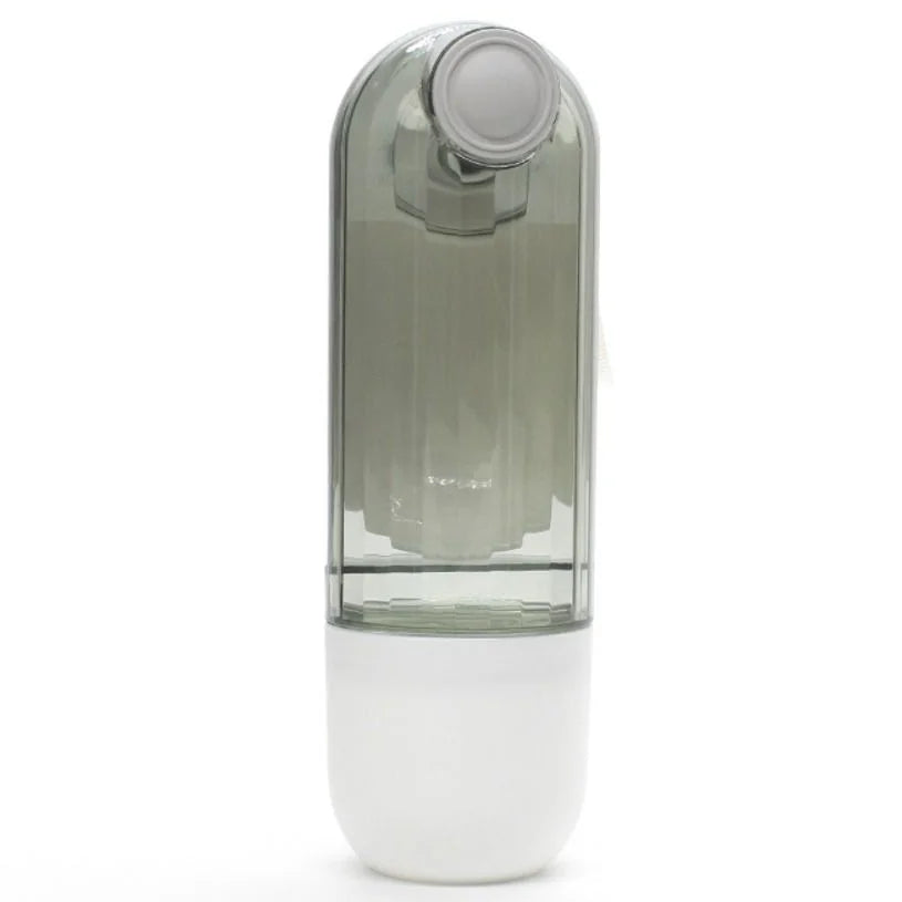 Portable Dog Water Bottle Dispenser 2in1 Feeder Bowl Leakproof Travel Pet Cup