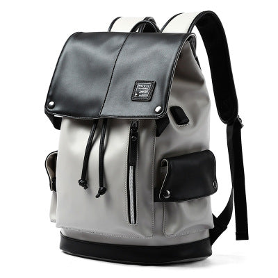 Men's Waterproof Laptop Bag Medium Capacity Shoulder Strap Secure Zip Closure