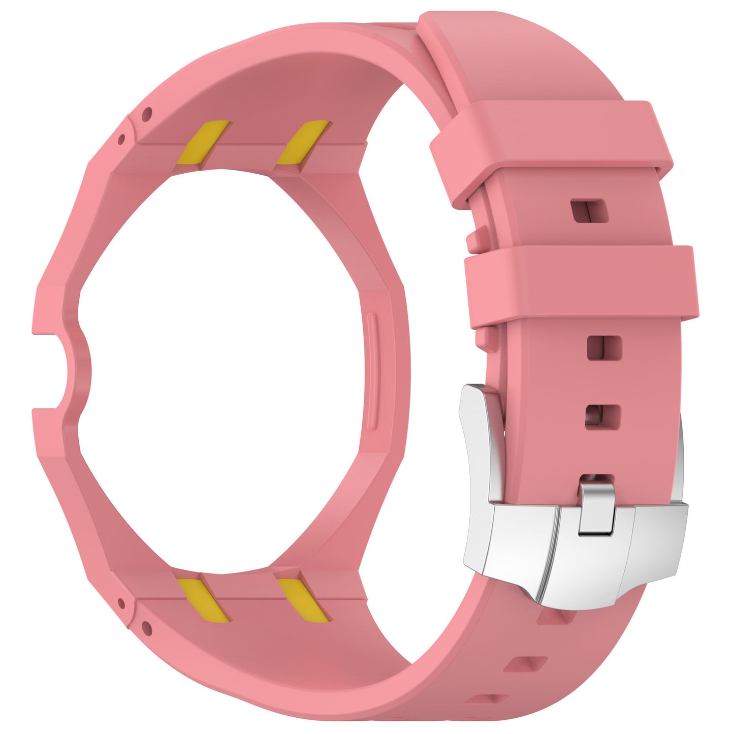 Fits AP X Swatch Royal Pop 20mm Silicone Strap Pin Buckle Octagonal Multi Holes