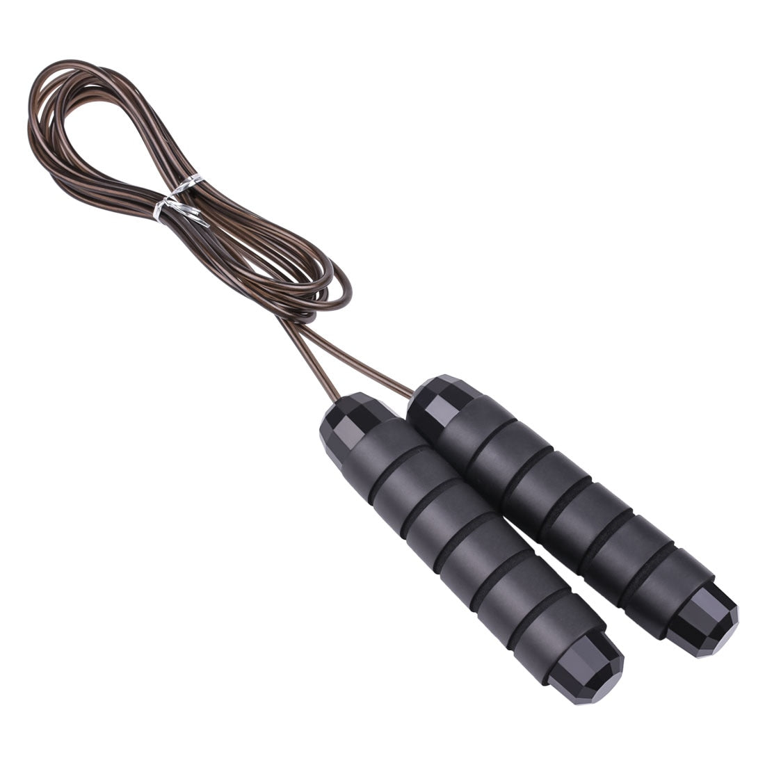 Adjustable Steel Wire Jump Rope PVC Coating Ball Bearings Exercise Accessory