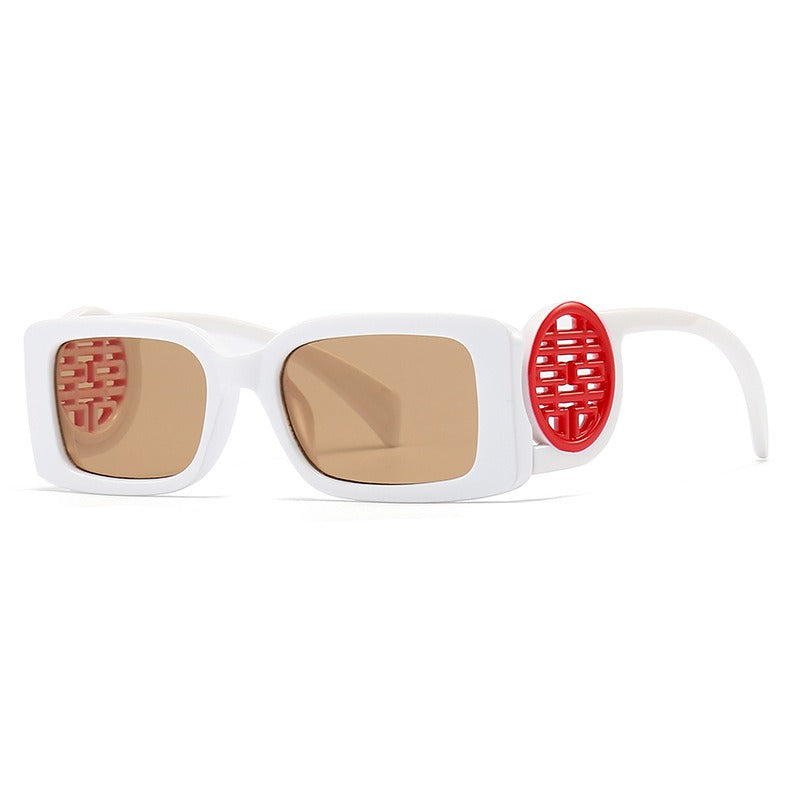 Women's Square Frame Sunglasses UV400 Lightweight Durable Stylish UV Protection