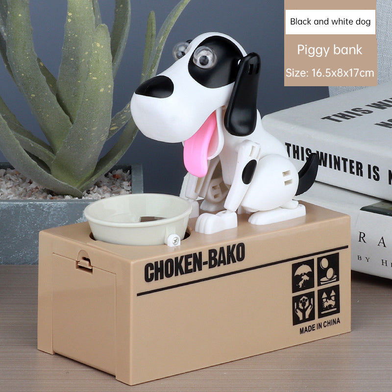 Automated Panda Cat Coin Bank Children Money Saving Storage Birthday Gift Toy