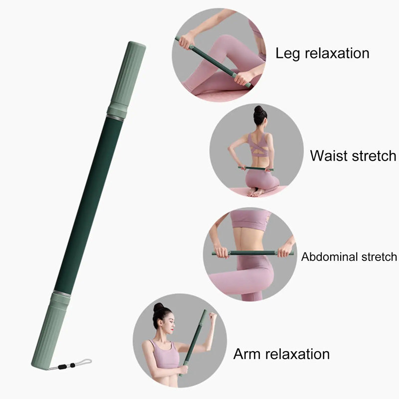 Yoga Stretching Stick Exercise Tool Relaxation Home Outdoor Sports Equipment