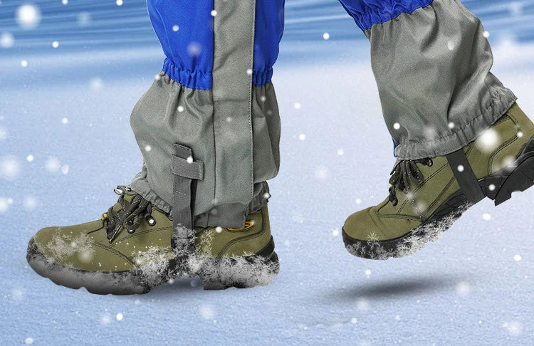 Waterproof Snowshoe Leg Gaiters Adjustable Outdoor Hiking Protection Unisex Gear