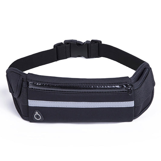 Adjustable Waterproof Running Waist Belt Bag Bottle Holder Storage Zip Pocket