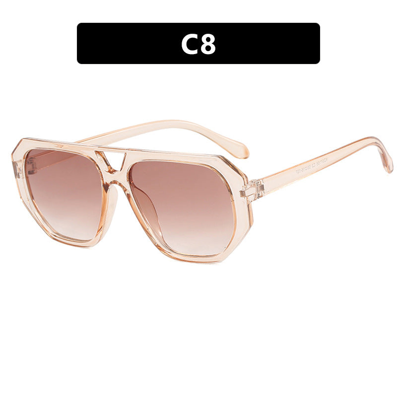 Instagram Trend Sunglasses Hip Hop Street Photography UV400 Lens Fashion Accessory