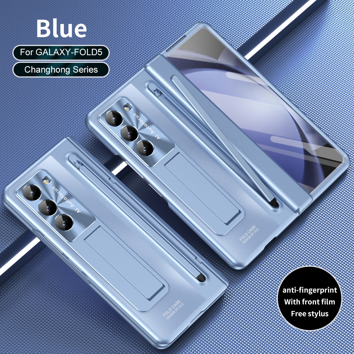 Full Cover Case - Anti-Fingerprint, Drop-Proof Design For Samsung Galaxy Z Fold 6 & 5