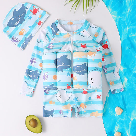 Kids Floating Swimsuit Buoyancy Aid Safety Swim Vest Boys & Girls Durable Learning