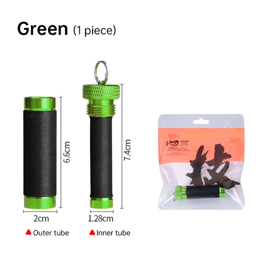 Aluminium Alloy Fishing Knot Puller Tool Anti-Slip Rubber Hand Protector Grip
