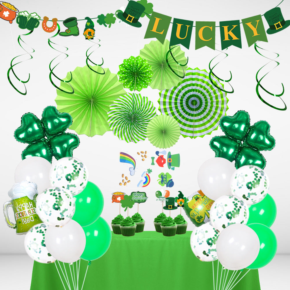 St Patrick's Day Helium Balloons Premium Irish Festival Celebration Supplies