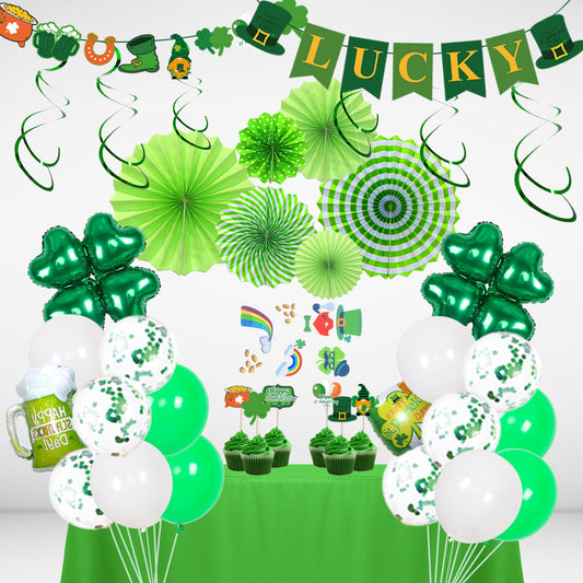St Patrick's Day Helium Balloons Premium Irish Festival Celebration Supplies