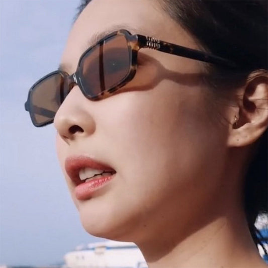 Square Frame Sunglasses Women UV Protection Stylish Durable Lightweight Eyewear