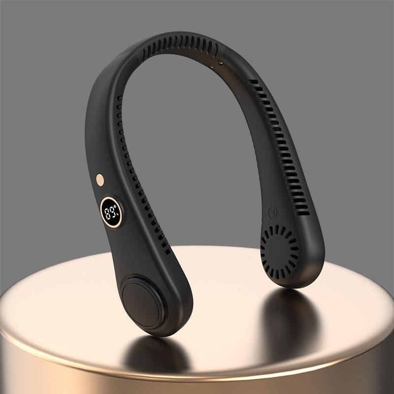 Bladeless Neck Fan USB Rechargeable Quiet Lightweight Adjustable Speeds Portable