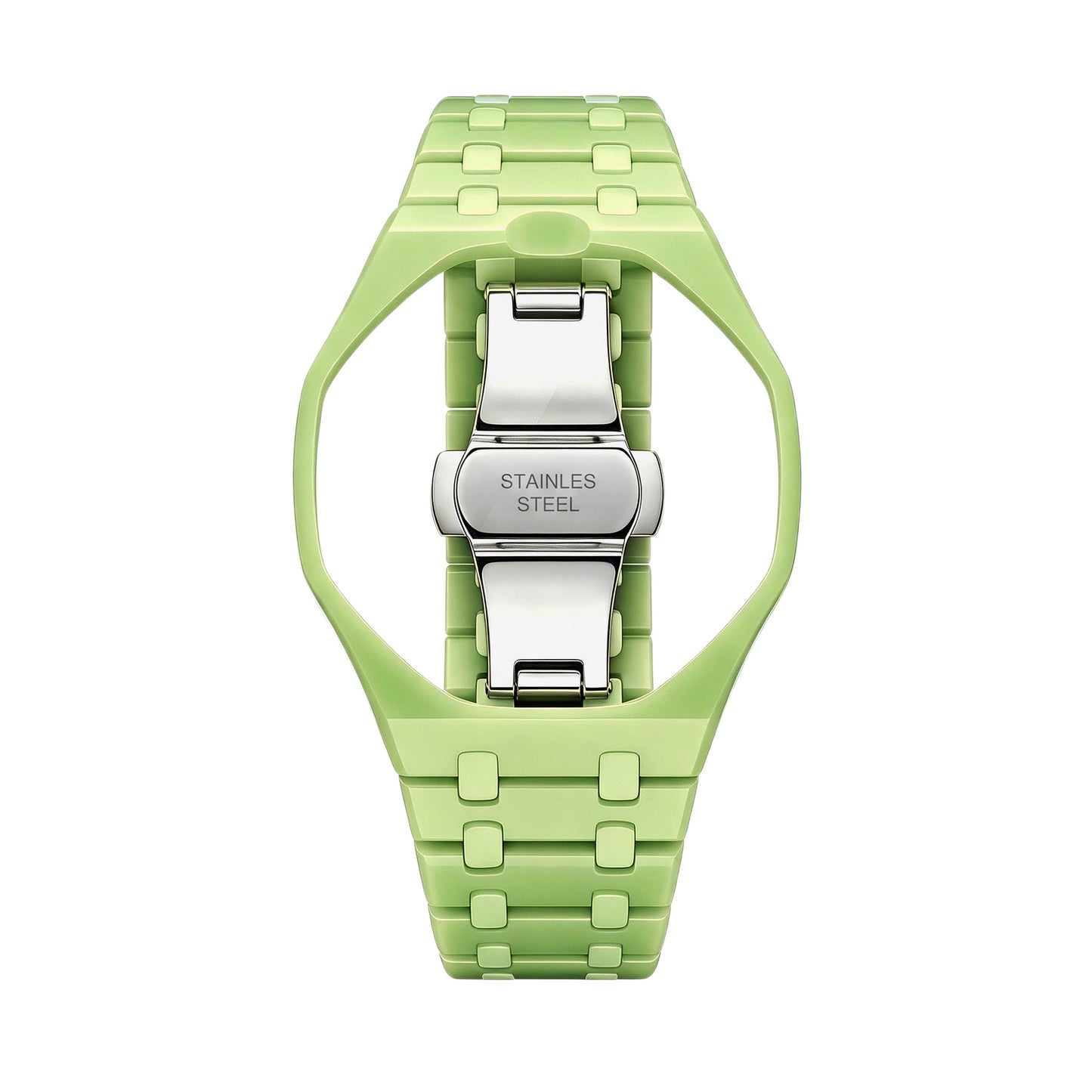 Fits AP x Swatch Royal Pop Watch Case Strap Band Mod Kit Octagonal Strip