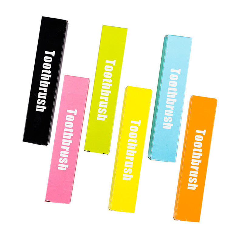 Folding Travel Toothbrush Protective Case Ultra Soft Bristles Compact Handle