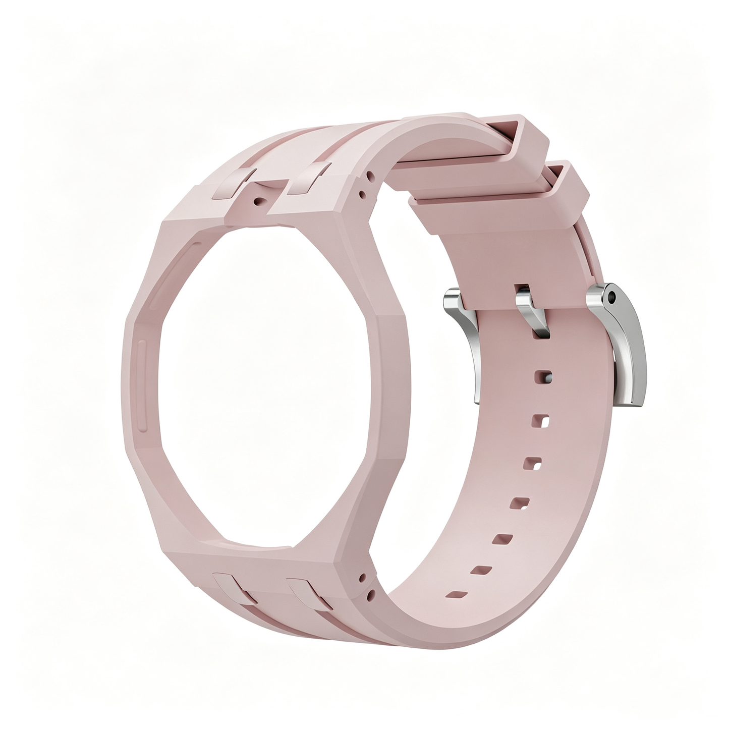 For AP x Swatch Royal Pop Watch Case Silicone Strap Adjustable Buckle Band