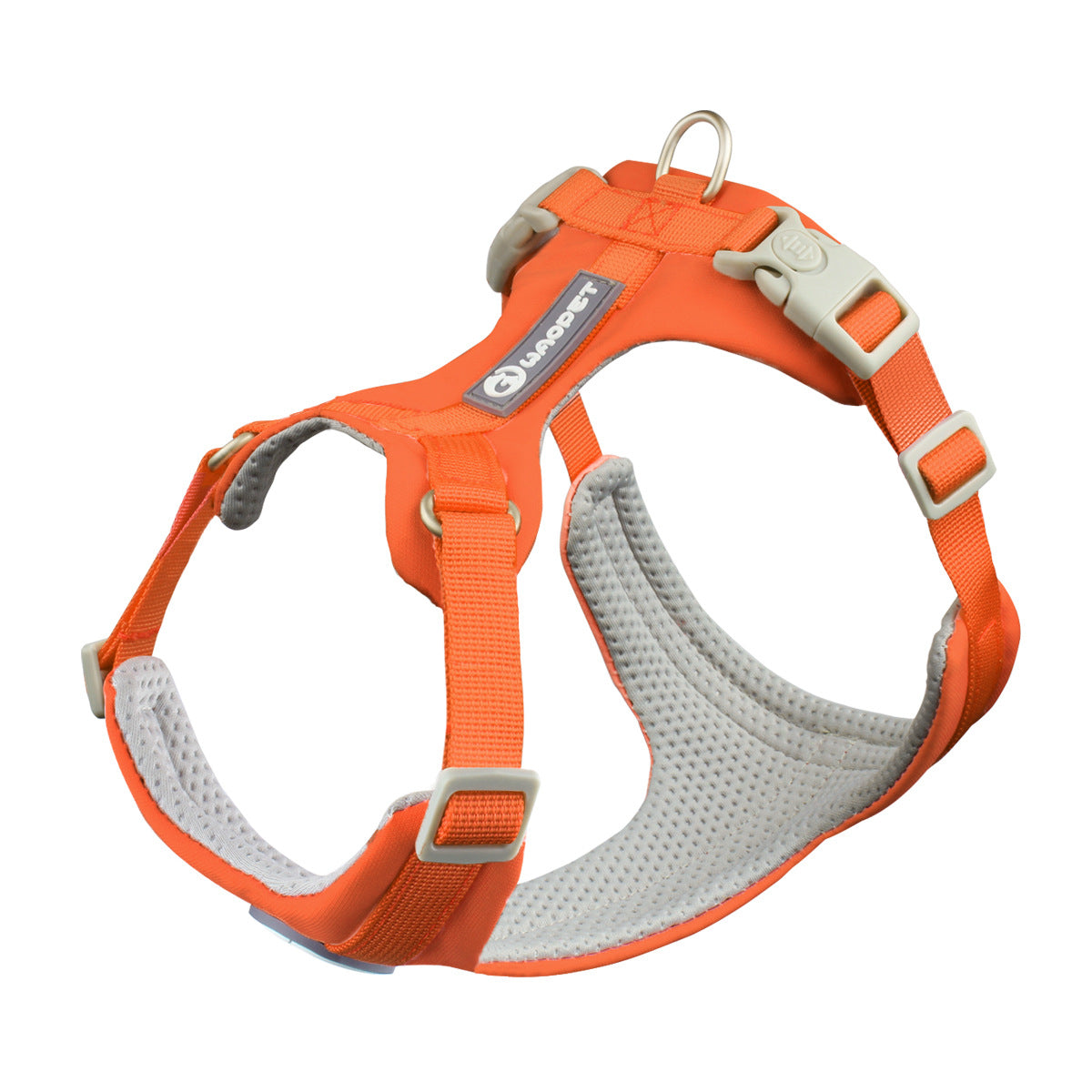 Lightweight Breathable Dog Harness Leash Set Adjustable Vest Reflective Design