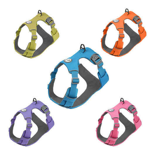 Dog Safety Harness No-Pull Reflective Adjustable Harness for Small & Large Dogs
