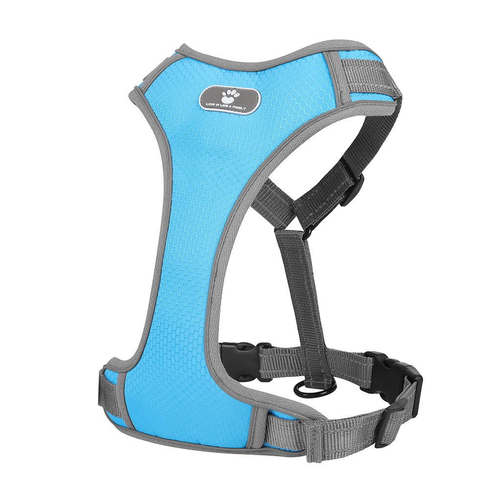 Reflective Dog Harness Adjustable Breathable Lightweight Pet Vest S-XL Non Pull