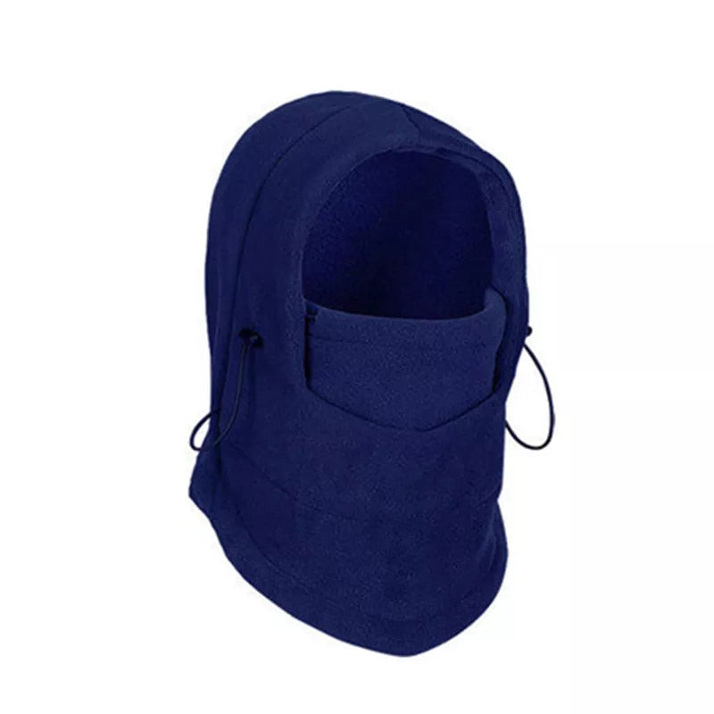 Thermal Cycling Cap Neck Protector Windproof Fleece Adjustable Winter Headgear