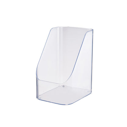 Plastic Storage Box For Desktop And Refrigerator Open Front 2l 13x10x16cm