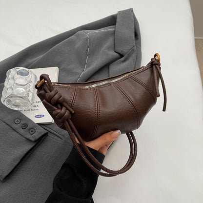 Women's Faux Leather Shoulder Bag Lightweight Durable Spacious Elegant Stylish