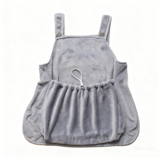 Cat Grooming Apron Durable Polyester Non-Stick Hair Resistant Pet Care Essential