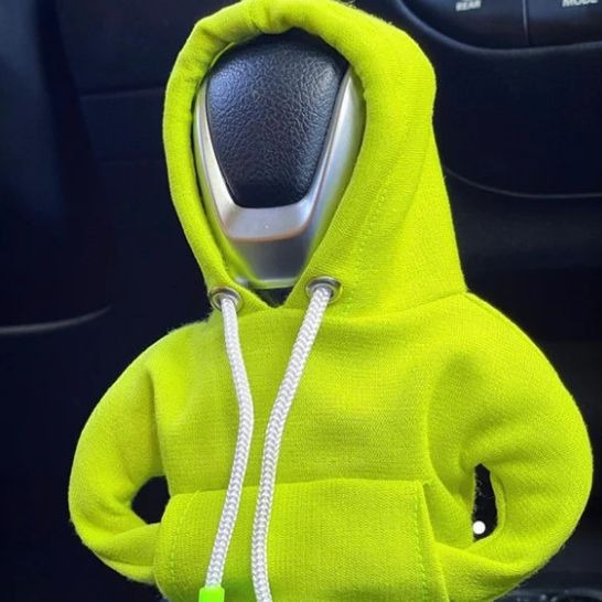 Automotive Interior Mini Hoodie Gear Shift Knob Cover Accessories Car Decor