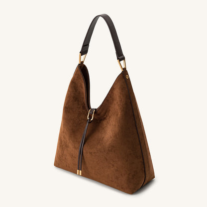 Premium Genuine Leather Tote Shoulder Bag Luxurious Durable Spacious Accessory
