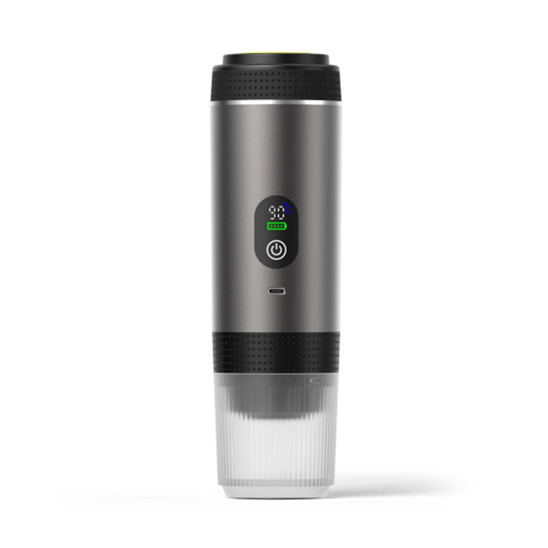 Portable Espresso Machine Digital Display 3in1 Capsule Ground Coffee Maker