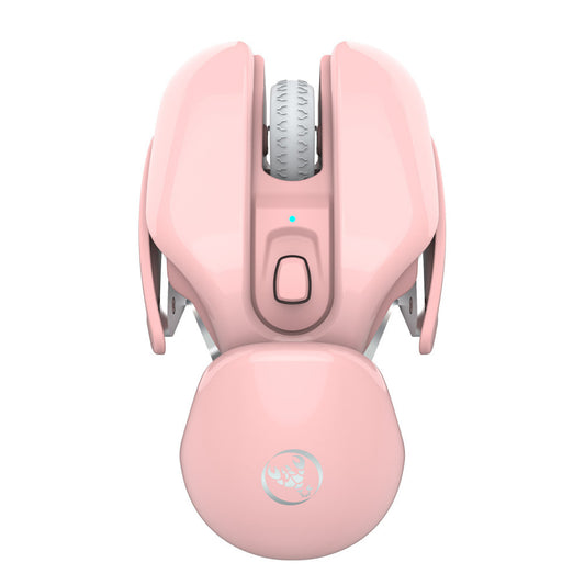 Wireless Ergonomic Rechargeable Mouse Adjustable DPI USB Laptop Gaming Mice