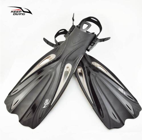 Adjustable Long Fins Monofin Scuba Diving Snorkeling Swimming Performance Gear