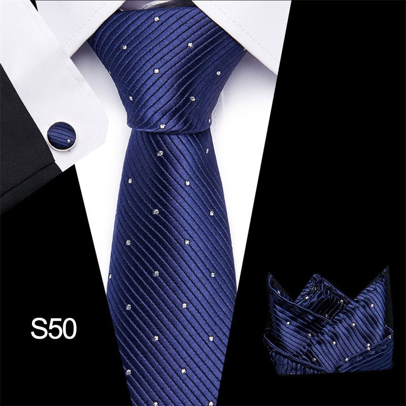 Men's 3pc Tie Set Suit Accessory 53 Options Elegant Designs Smart Business