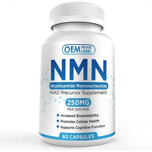 NMN (Nicotinamide Mononucleotide) Capsules - NAD+ Precursor Supplement, 250mg, 60 Capsules