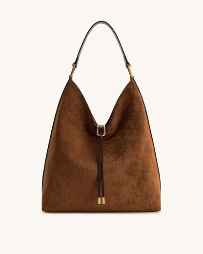 Premium Genuine Leather Tote Shoulder Bag Luxurious Durable Spacious Accessory