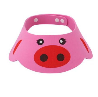 Adjustable Toddler Bath Cap, Baby Shower Shampoo Shield, Water Protection Hat