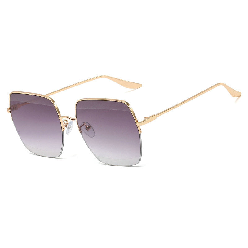 Women's Oversized Square Sunglasses UV400 Protection Acetate 54mm Lens Durable